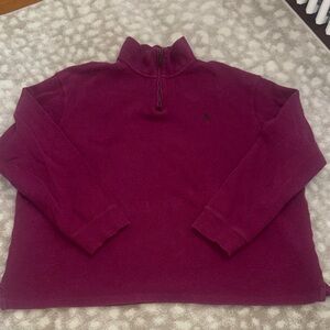 Polo Ralph Lauren Magenta 1/4 Zip